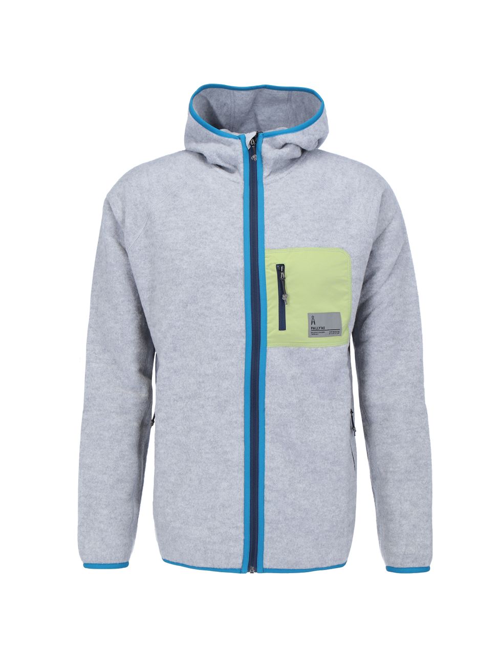 PALLY HI MEN`S FLEECE HOODIE JACKET OUT OF BORDER Herren Fleecejacke
